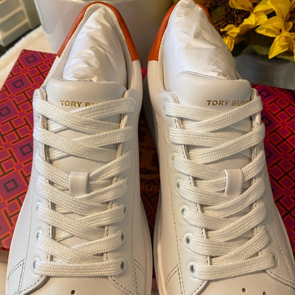 TORY BURCH HOWELL COURT LACE UP SNEAKERS - Picture 3 of 9